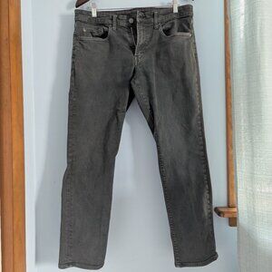 Bonobos Denim Jeans, Gray, 34 W 30 L